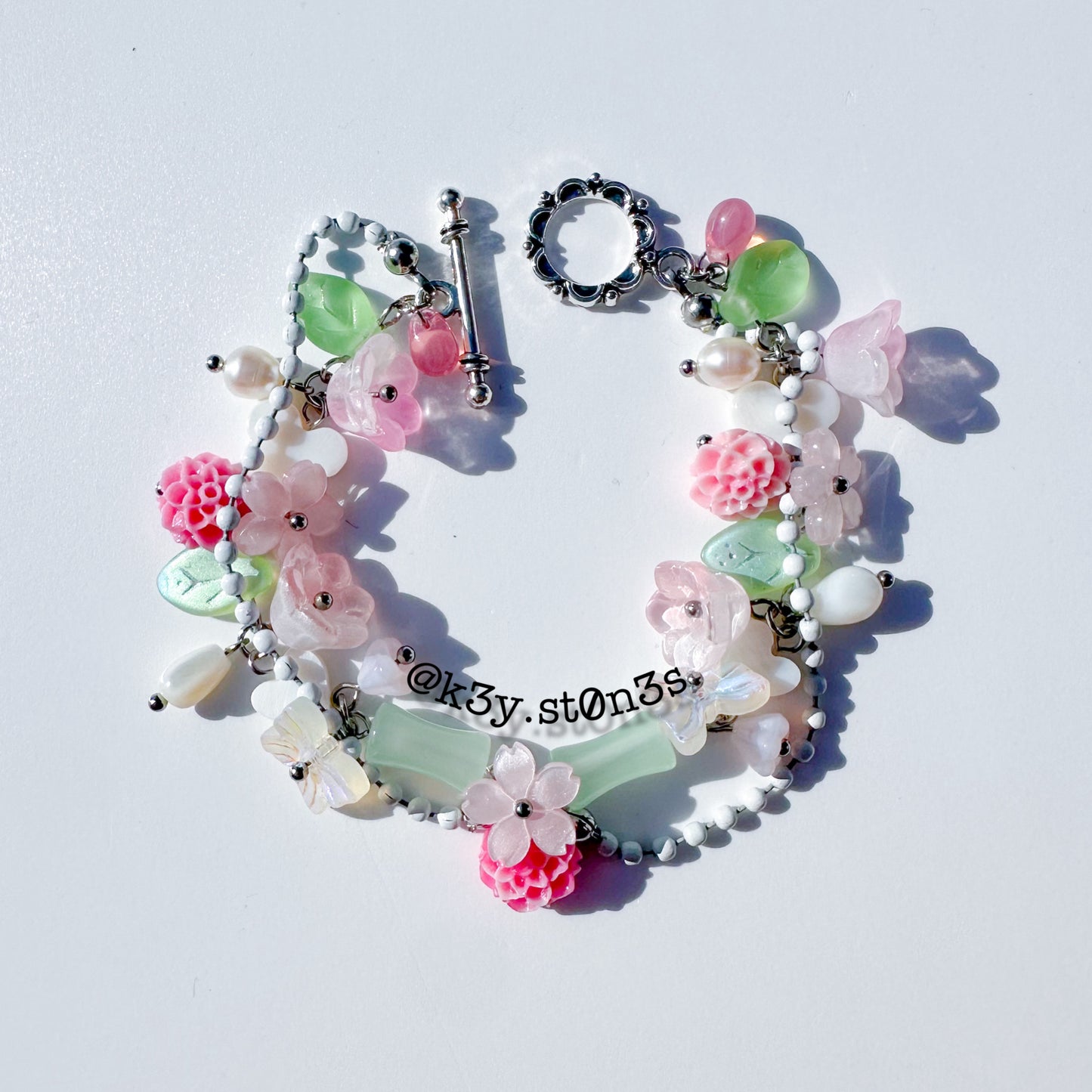 Rose Cake Bracelet